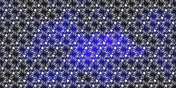 Ανοιχτό Ροζ Μπλε Διανυσματικό Πρότυπο Καμπύλες Γραμμές Πολύχρωμη Εικονογράφηση Κυκλικό — Διανυσματικό Αρχείο