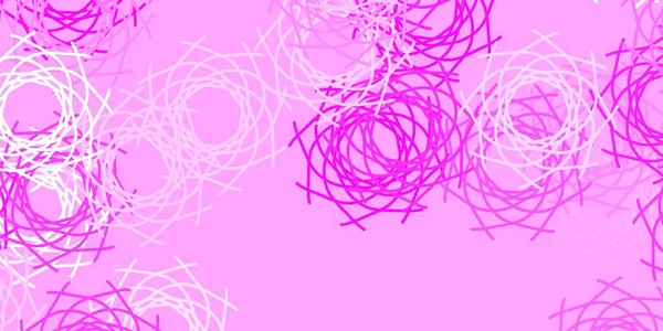 抽象的な形の薄い紫色のベクトルパターン 抽象的なスタイルでカラフルな形状のイラスト あなたのウェブサイトのための簡単なイラスト — ストックベクタ