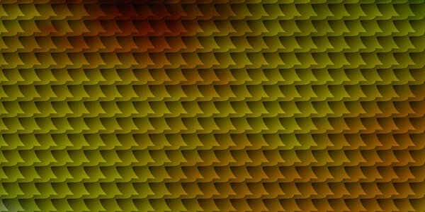 Açık yeşil, dikdörtgenli sarı vektör arkaplan. Gradyan dikdörtgenleri ve kareleri olan renkli çizimler. İniş sayfası için modern şablon.