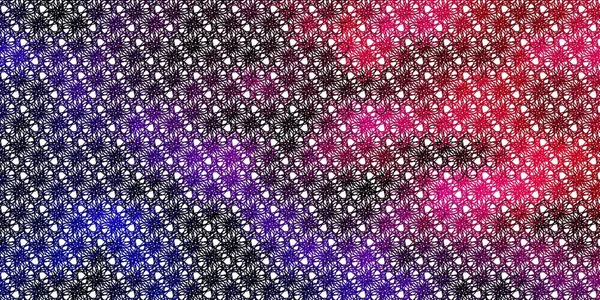 Açık Mor, dairesel yay ile pembe vektör düzeni. Renkli çizimler, kıvrımlardan oluşur. Reklamınız, posteriniz, afişiniz için en iyi tasarım.