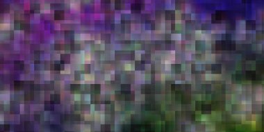 Açık pembe, dikdörtgenli yeşil vektör arkaplan. Soyut tarzda dikdörtgenleri olan modern tasarım. İş broşürleri, broşürler için desen