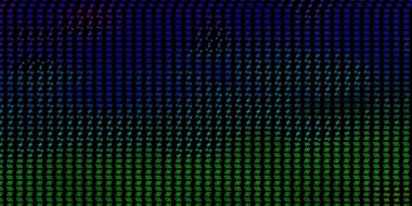 Esrarengiz işaretli koyu renkli vektör şablonu. Sihirli ruhani güç işaretleri olan bir ilüzyon. En iyi tasarım Cadılar Bayramı olayları.