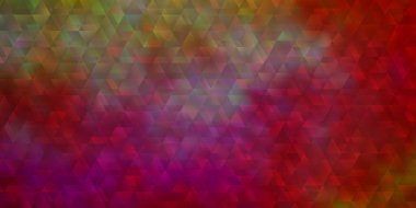 Açık Pembe, sarı vektör arkaplan çizgileri, üçgenler. Basit formda soyut biçimdeki üçgenler. Duvar kağıtları için şablon.