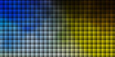 Açık mavi, dikdörtgen biçiminde sarı vektör dokusu. Soyut tarzda dikdörtgenleri olan modern tasarım. İniş sayfası için modern şablon.