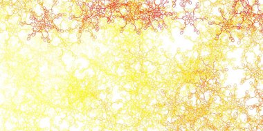 Fiyonklu hafif turuncu vektör arka planı. Uygunsuz gradyan çizgileri olan soyut çizimler. Web siteleri, iniş sayfaları için desen.