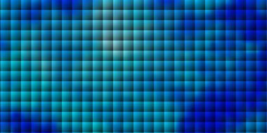 Çizgileri, dikdörtgenleri olan hafif BLUE vektör düzeni. Dikdörtgenli soyut gradyan çizimi. Reklamınız, posteriniz, afişiniz için en iyi tasarım.