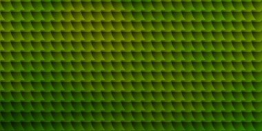 Açık yeşil arkaplan ve dikdörtgenler. Gradyan dikdörtgenleri ve kareleri olan renkli çizimler. Web siteleri, iniş sayfaları için desen.