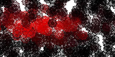 Renkli kar taneleriyle açık pembe vektör deseni. Kar taneleriyle soyut renkli çizimler. Yeni yıl reklamı, kitapçık deseni.