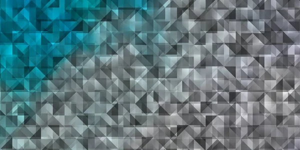 Açık pembe, üçgen biçiminde mavi vektör dokusu. Üçgenli soyut gradyan çizimi. Broşürler, broşürler için desen