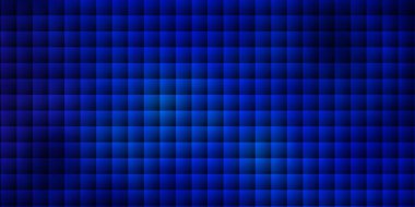 Dikdörtgenli koyu mavi vektör şablonu. Soyut arkaplanda renkli gradyan olan dikdörtgenler. İniş sayfası için modern şablon.