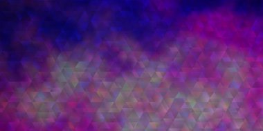 Açık Pembe, mavi vektör arkaplan, çizgiler, üçgenler. Basit formda soyut biçimdeki üçgenler. İniş sayfaları için şablon.