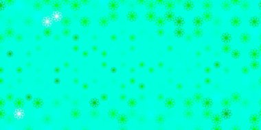 Eğimli çizgileri olan açık yeşil vektör deseni. Soyut ve eğri çizgilerle renkli çizimler. Reklamınız, posteriniz, afişiniz için en iyi tasarım.