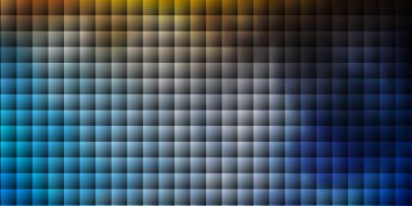 Açık mavi, dikdörtgen biçiminde sarı vektör dokusu. Dikdörtgenli soyut gradyan çizimi. İniş sayfası için modern şablon.