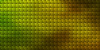 Koyu yeşil, dikdörtgenli sarı vektör şablonu. Renkli dikdörtgenlerle soyut gradyan çizimi. Reklamınız, posteriniz, afişiniz için en iyi tasarım.