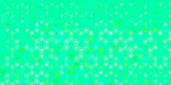 Kavisli açık yeşil vektör arkaplanı. Soyut bir şekilde gradyan eğimli bir tasvir. Web siteleri, iniş sayfaları için desen.