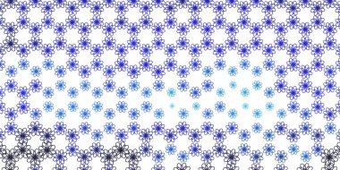 Eğri çizgileri olan hafif BLUE vektör arkaplanı. Uygunsuz gradyan çizgileri olan soyut çizimler. Terfileriniz için akıllı tasarım.