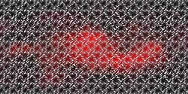 Eğrili açık pembe vektör şablonu. Bükülmüş çizgileri olan yepyeni renkli bir çizim. Reklamlar ve reklamlar için desen.