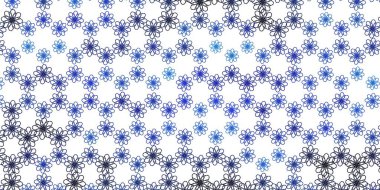 Çizgileri olan hafif Mavili vektör arkaplanı. Gradyan kıvrımları olan yarım tonlu bir resim. Cep telefonları için şablon.