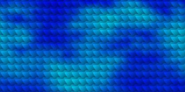 Dikdörtgen biçiminde hafif BLUE vektör dokusu. Soyut arkaplanda renkli gradyan olan dikdörtgenler. Reklamlar ve reklamlar için desen.