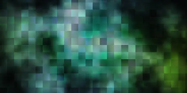 Lichtblauwe Groene Vectortextuur Rechthoekige Stijl Rechthoeken Met Kleurrijk Verloop Abstracte — Stockvector