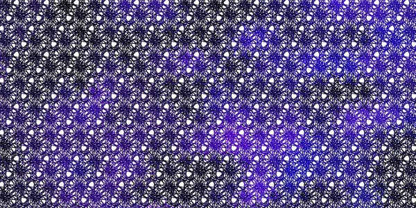 Çizgileri olan açık mor vektör deseni. Renkli çizgilerle dairesel çizimler. Posterleriniz ve afişleriniz için en iyi tasarım.