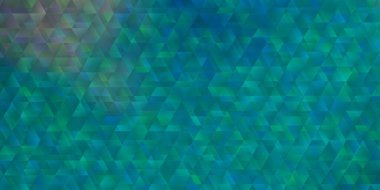 Çizgileri ve üçgenleri olan açık mavi vektör dokusu. Renkli üçgenlerle soyut çizimler yaparak. Web siteleri için desen.