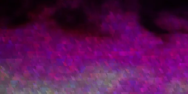 Світло Рожеве Векторне Компонування Лініями Трикутниками Барвисті Ілюстрації Трикутниками Простому — стоковий вектор