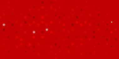 Kavisli hafif turuncu vektör deseni. Renkli çizimler, kıvrımlardan oluşur. Broşürler, broşürler için desen.