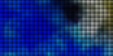 Çokgen biçiminde hafif BLUE vektör arkaplanı. Gradyan dikdörtgenleri ve kareleri olan renkli çizimler. Reklamlar ve reklamlar için desen.