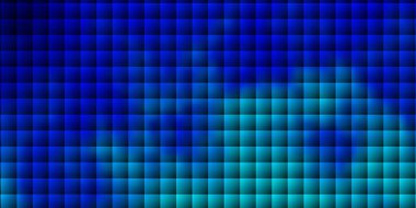 Dikdörtgenli hafif Mavili vektör arkaplanı. Soyut tarzda dikdörtgenleri olan modern tasarım. Web siteleri, iniş sayfaları için desen.