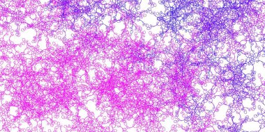 Açık Mor, eğri çizgili pembe vektör arkaplan. Gradyan eğrileri olan renkli soyut çizimler. İş tanıtımınız için tasarım.