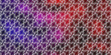 Açık Pembe, kıvrımlı sarı vektör arkaplan. Eğimli renkli geometrik örnekler var. İş broşürleri, broşürler için desen