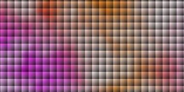 Açık pembe, dikdörtgenli sarı vektör arkaplan. Soyut arkaplanda renkli gradyan olan dikdörtgenler. İş broşürleri, broşürler için desen