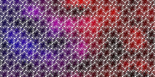 Açık Pembe, kıvrımlı sarı vektör arkaplan. Eğimli renkli geometrik örnekler var. İş broşürleri, broşürler için desen