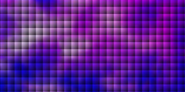 Açık pembe, dikdörtgenli mavi vektör şablonu. Renkli dikdörtgenlerle soyut gradyan çizimi. Cep telefonları için şablon.