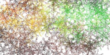 Açık yeşil, çizgileri olan sarı vektör şablonu. Soyut bir şekilde gradyan eğimli bir tasvir. Web siteleri, iniş sayfaları için desen.