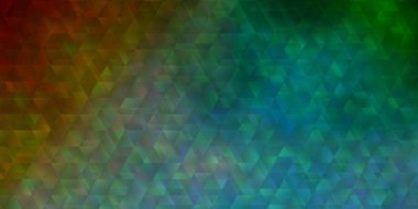 Açık mavi, sarı vektör arkaplan çizgileri, üçgenler. Renkli üçgenli modern gradyan çizimi. Reklamlar için desen.