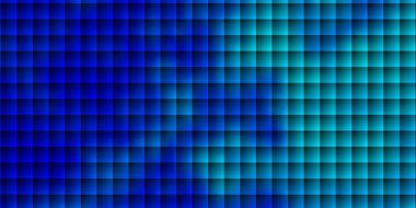 Dikdörtgenli hafif Mavili vektör şablonu. Renkli dikdörtgenlerle soyut gradyan çizimi. Web siteleri, iniş sayfaları için desen.