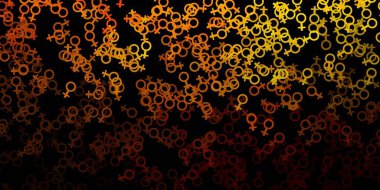 Koyu yeşil, sarı vektör desenli sihirli elementler. Renkli mistik semboller. Antik tarzda bir eğilim var. Sihir için dizayn, ruhsal olaylar.