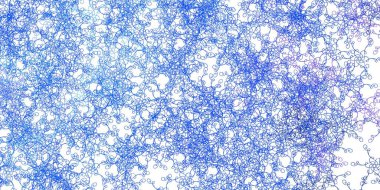 Açık pembe, dairesel yay ile mavi vektör dokusu. Bükülmüş çizgileri olan yepyeni renkli bir çizim. Reklamlar ve reklamlar için desen.