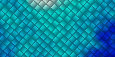 Dikdörtgen biçiminde hafif BLUE vektör dokusu. Gradyan dikdörtgenleri olan bir resim. İş broşürleri, broşürler için desen