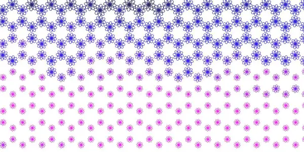 淡紫色 粉色矢量布局与圆形弧线 全新的彩色插图与弯曲的线条 横幅的最佳设计 — 图库矢量图片