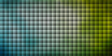 Açık mavi, çokgen tarzda yeşil vektör arkaplan. Renkli dikdörtgenlerle soyut gradyan çizimi. Cep telefonları için şablon.