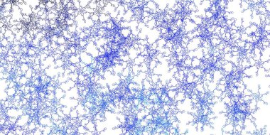 Kıvrımlı hafif Mavili vektör arkaplanı. Eğimli yay ile soyut illüstrasyon. İş tanıtımınız için tasarım.