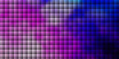 Açık pembe, dikdörtgenli mavi vektör arkaplan. Gradyan dikdörtgenleri ve kareleri olan renkli çizimler. Reklamlar ve reklamlar için desen.