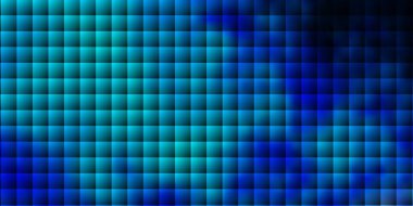 Dikdörtgenli koyu mavi vektör arkaplan. Renkli dikdörtgenlerle soyut gradyan çizimi. İş tanıtımınız için tasarım.