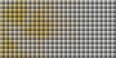 Dikdörtgenli hafif turuncu vektör arkaplanı. Gradyan dikdörtgenleri ve kareleri olan renkli çizimler. İş broşürleri, broşürler için desen