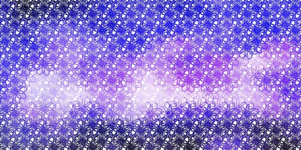 Светло Фиолетовый Векторный Фон Изогнутыми Линиями Совершенно Новая Красочная Иллюстрация — стоковый вектор