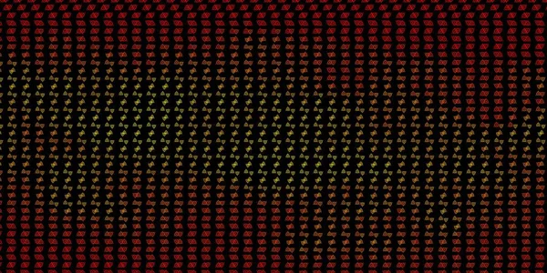 Esrarengiz işaretli koyu turuncu vektör şablonu. Gradyan simya şekilli renkli bir illüstrasyon. Doğaüstü tasvirler için basit tasarım.