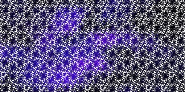 Fiyonklu hafif Mor vektör arkaplan. Gradyan eğrileri olan renkli soyut çizimler. Reklamlar ve reklamlar için desen.